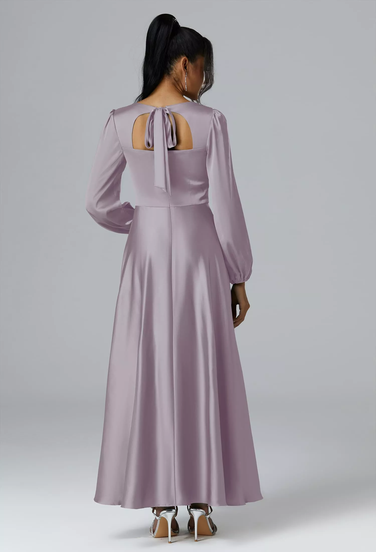 AW Lyndon Purple Haze  Long Bridesmaid Dresses